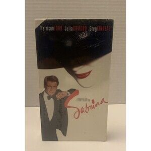 Sabrina VHS  NEW Sealed Harrison Ford Julia Ormond Greg Kinnear Comedy Romance